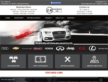 Tablet Screenshot of letajmotors.com